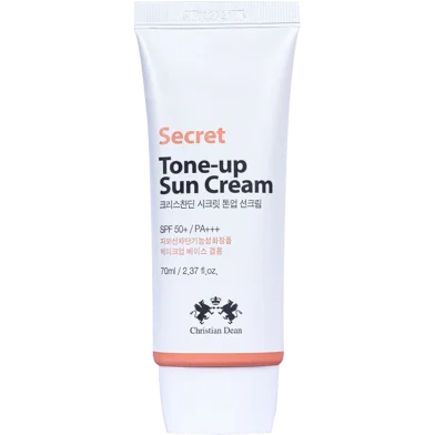 Christian Dean Secret Tone-Up Sun Cream SPF 50 Plus PA Plus Plus 70ml - Rokomari product